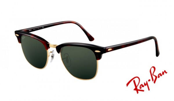 Knockoff Ray Ban RB3016 Clubmaster Sunglasses Mock Tortoise